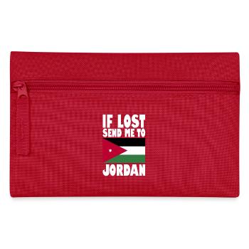 Drapeau de Jordanie - Trousse - rouge - Devant
