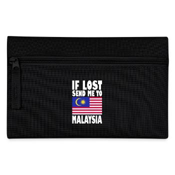 Drapeau de la Malaisie - Trousse - noir - Devant