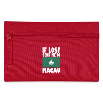 Drapeau de Macao - Trousse - rouge - Devant