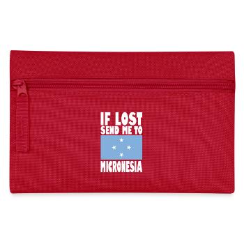 Drapeau de micronésie - Trousse - rouge - Devant