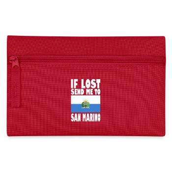 Drapeau de Saint-Marin - Trousse - rouge - Devant