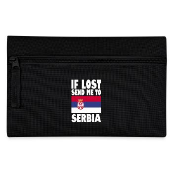 Slogan du drapeau de la Serbie - Trousse - noir - Devant