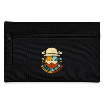 Grandpa teacher partner in crime - Pencil Case - black - Front