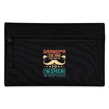 Grandpa the women whisperer - Federtasche - Schwarz - Vorne