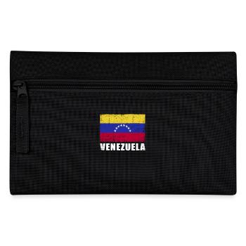 Venezuela Flag Grunge Venezuela Flag - Pencil Case - black - Front