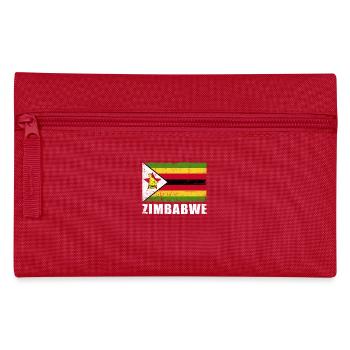 Zimbabwe Flag Grunge Zimbabwe Flag - Trousse - rouge - Devant