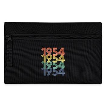 1954 70th Birthday Men Women 70 Years Old Vintage - Pencil Case - black - Front