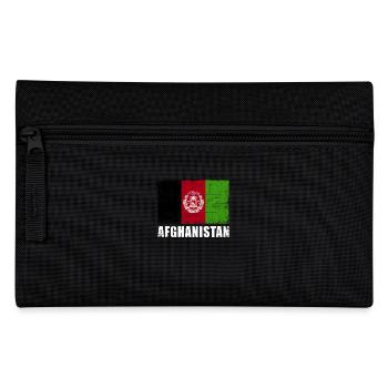 Afghanistan Flag Grunge Afghanistan Flag - Trousse - noir - Devant