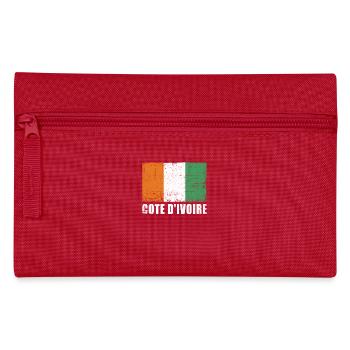 Drapeau de la Côte d’Ivoire - Trousse - rouge - Devant