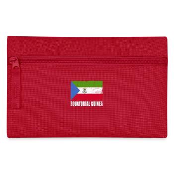 Drapeau de la Guinée équatoriale - Trousse - rouge - Devant