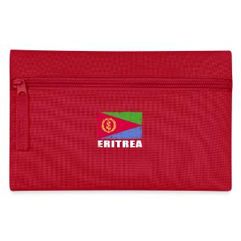 Eritrea Flag Grunge Eritrea Flag - Pencil Case - red - Front