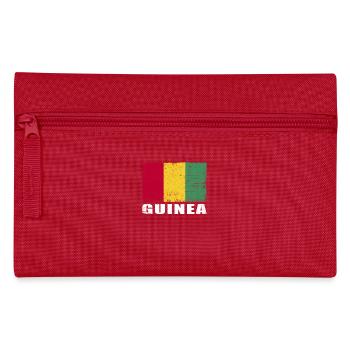 Drapeau de guinée Grunge Drapeau de Guinée - Trousse - rouge - Devant