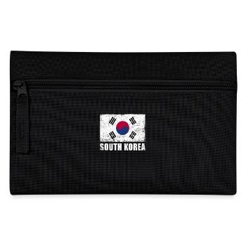 Drapeau de la Corée du Sud Grunge Drapeau de la Corée du Sud - Trousse - noir - Devant