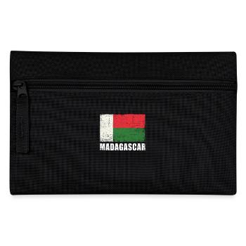 Madagascar Flag Grunge Madagascar Flag - Trousse - noir - Devant