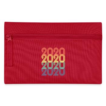 Cool Retro 2020, 3 ans, 3ème anniversaire Enfants - Trousse - rouge - Devant