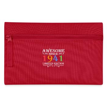 1941 - Born 1941 - Fantastic since 1941 - Pencil Case - red - Front