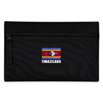 Swaziland Drapeau Grunge Swaziland Drapeau - Trousse - noir - Devant