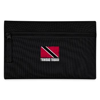 Trinidad Tobago Drapeau Trinité-et-Tobago Drapeau - Trousse - noir - Devant