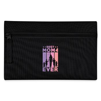 Meilleure mère de tous les temps Retro Four Kids Best - Trousse - noir - Devant
