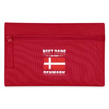 Danish Dad Denmark Father - Pencil Case - red - Front