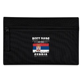 Serbian Father The Best Fathers from Serbia - Pencil Case - black - Front