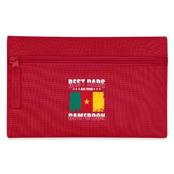 Kamerun Vater - Federtasche - Rot - Vorne
