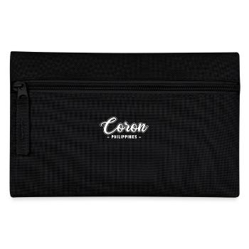 Vintage Holiday Trip Coron Philippines Asia - Pencil Case - black - Front