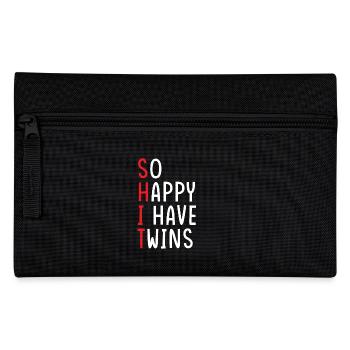 I'm so glad I have twins - Pencil Case - black - Front