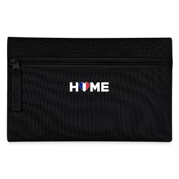 France Home France Flag - Pencil Case - black - Front