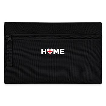 Angleterre Accueil Angleterre Drapeau Angleterre Amour - Trousse - noir - Devant