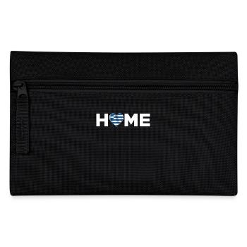 Grèce Patrie Grèce Drapeau - Trousse - noir - Devant