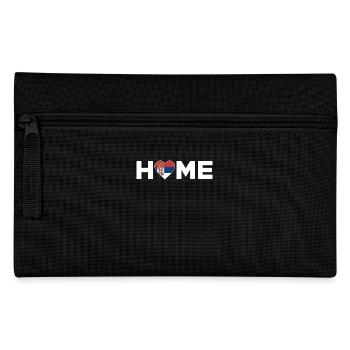Serbie Patrie Serbie Drapeau Serbie Amour - Trousse - noir - Devant