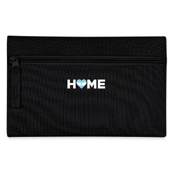 Argentina Home Argentina Flag Love - Pencil Case - black - Front