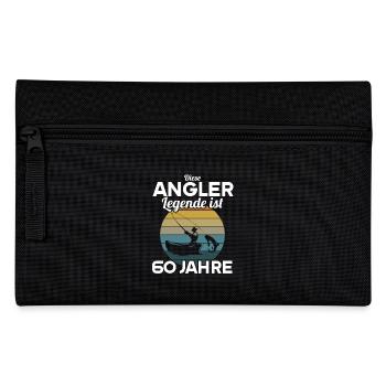 Diese Angler Legende ist 60 Jahre 60 Geburtstag - Federtasche - Schwarz - Vorne