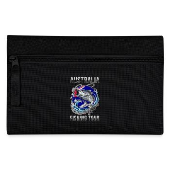 Fishing tour Australia - Pencil Case - black - Front