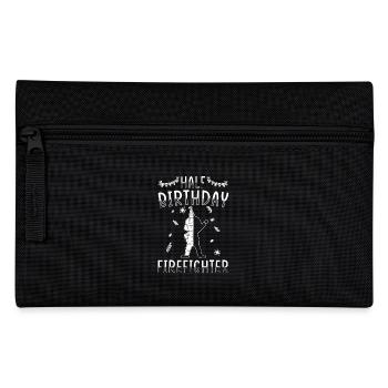 Demi-année 6 mois anniversaire pompier - Trousse - noir - Devant