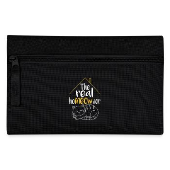 Le vrai chat propriétaire - Trousse - noir - Devant