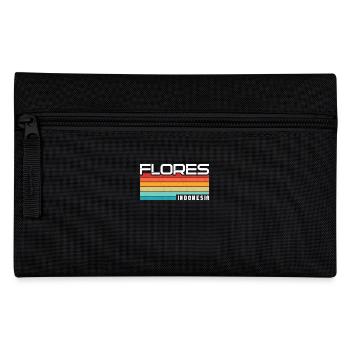 Vintage Holiday Trip Flores Indonésie Asie - Trousse - noir - Devant