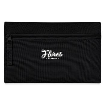 Vintage Holiday Trip Flores Indonésie Asie - Trousse - noir - Devant
