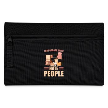 Garage sale slogan - Pencil Case - black - Front