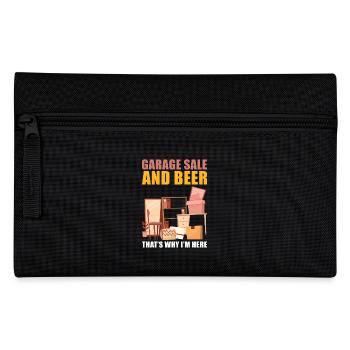 Garage sale slogan - Pencil Case - black - Front