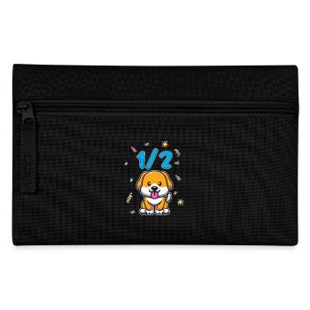 Demi-année 6 mois chien d’anniversaire - Trousse - noir - Devant