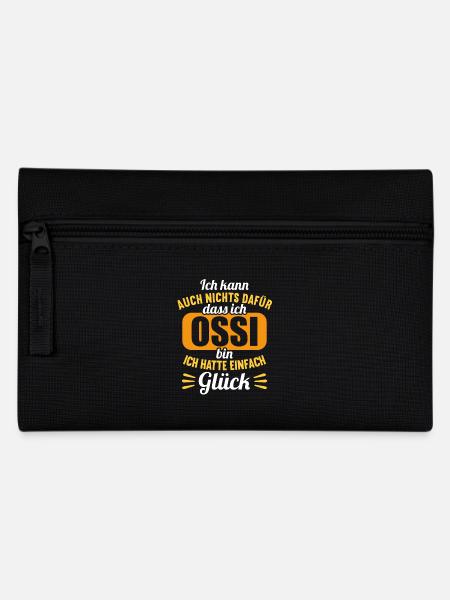 DDR Ostdeutschland Osten Ostalgie Ossi - Federtasche - Schwarz