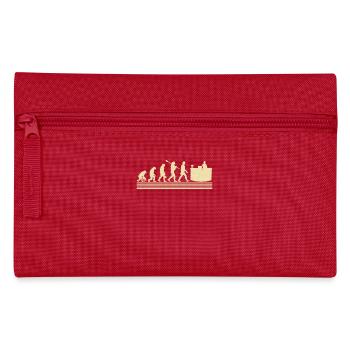 Evolution of Receptionists - Pencil Case - red - Front