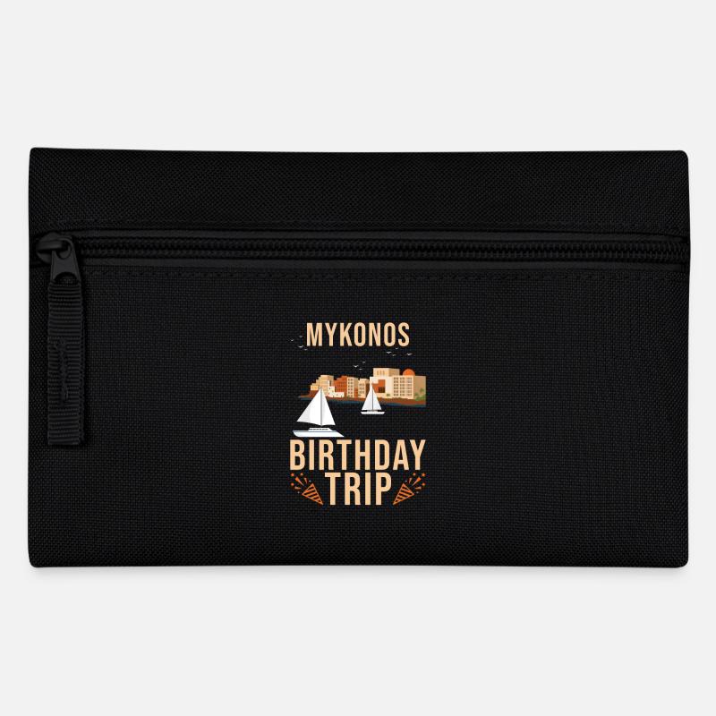 Mykonos Voyage d’anniversaire Mykonos Grèce - Trousse - noir