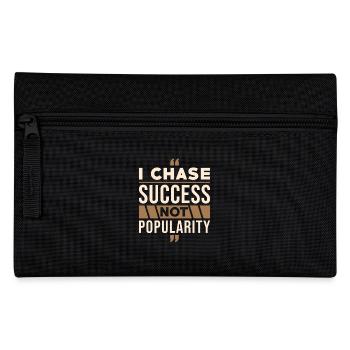 I strive for success, not popularity - Pencil Case - black - Front