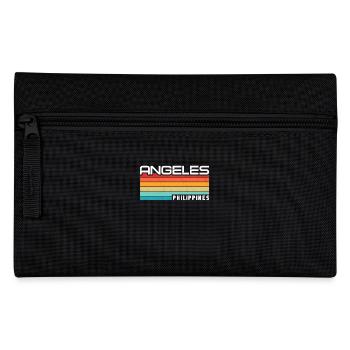 Vintage Travel Angeles City Philippines Asia - Pencil Case - black - Front