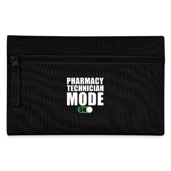 Pharmazeutisch technischer Modus An - Federtasche - Schwarz - Vorne