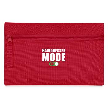 Mode coiffeur activé - Trousse - rouge - Devant