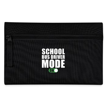 Schulbusfahrer Modus Ein - Federtasche - Schwarz - Vorne